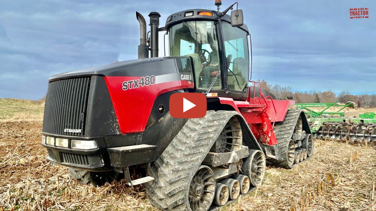 Bigtractorpower Is In The Field With A Hp Case Ih Stx