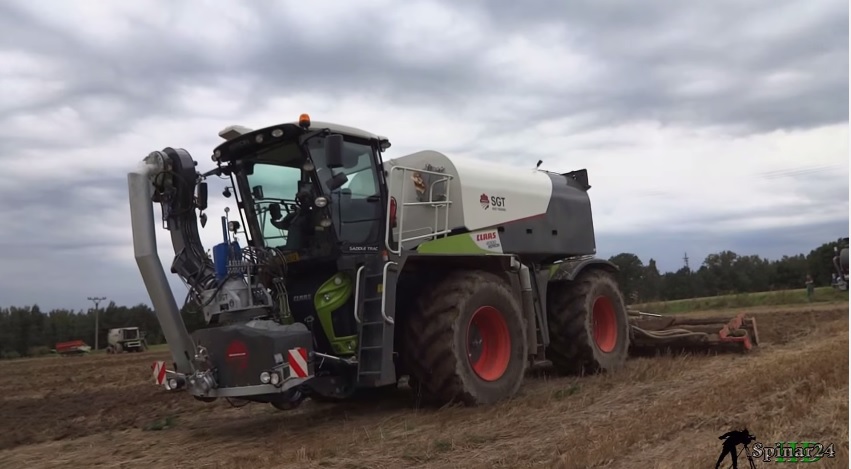 Claas Xerion 3800 Saddle Trac + Xerion 4000 s SGT - Slurry Injection