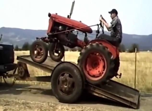 Best funny tractor videos 2015