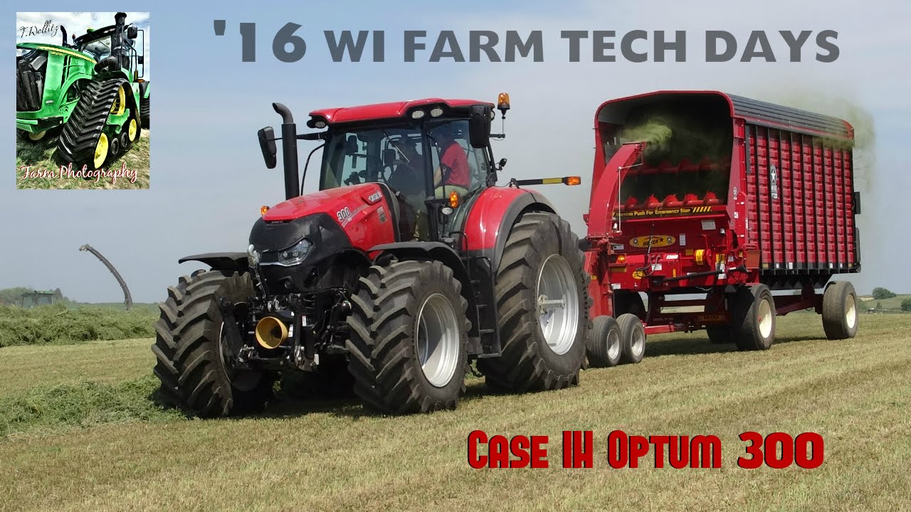 '16 WI Farm Tech Days Case IH Optum 300 Tyler Wollitz