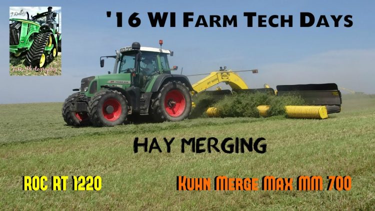 '16 WI Farm Tech Days: Hay Merging -- Tyler WollitzFeaturing the ROC RT ...