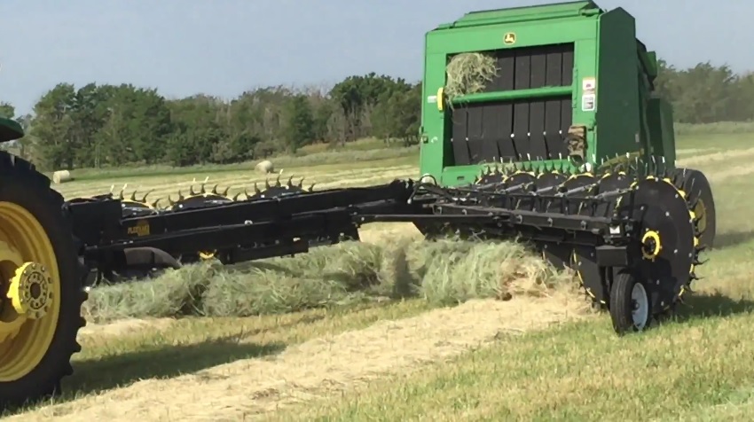 Flex Rake 12 Wheel Hay Rake - PriceBrosEqAG