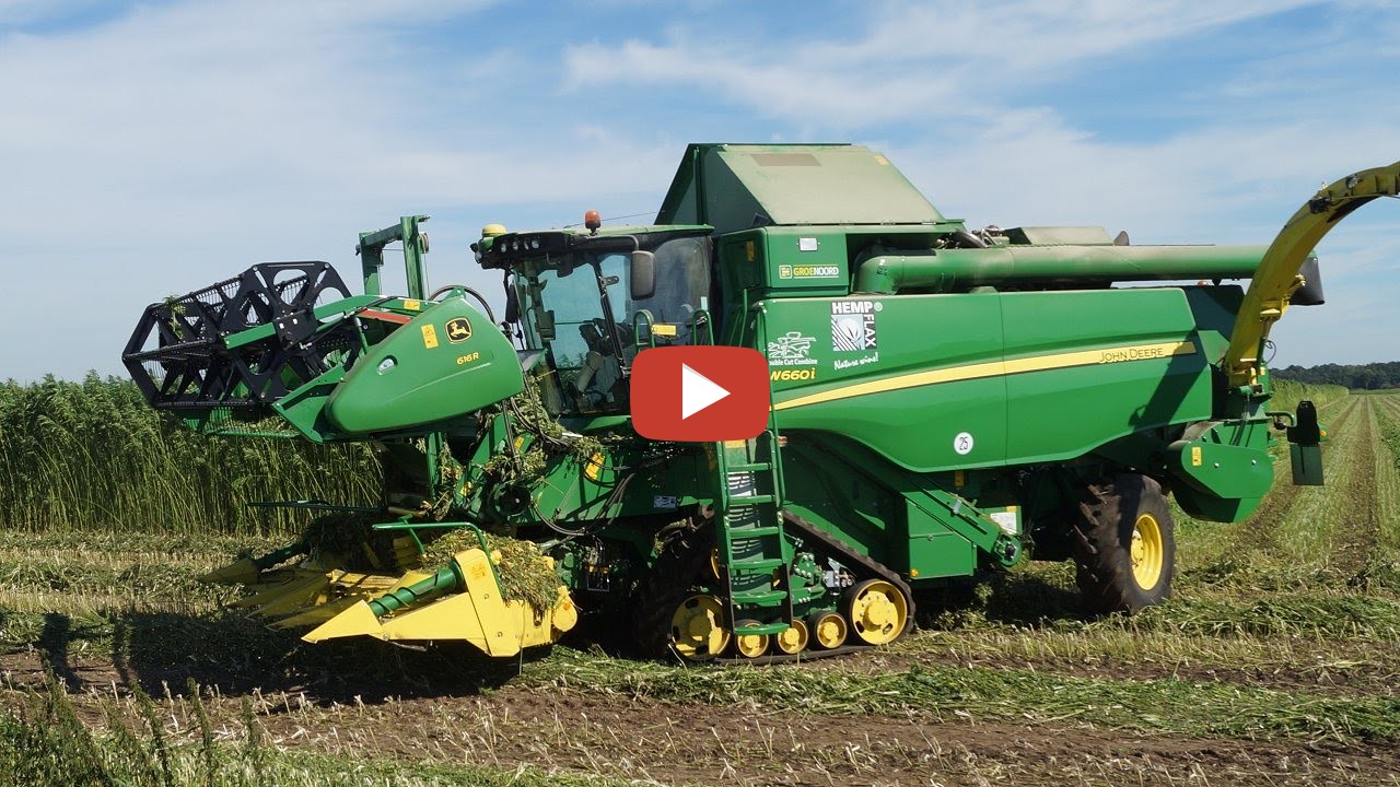 John Deere W660 combine MY16 DoubleCut Chopper tracks