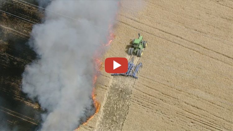 Fire In Weld County Field