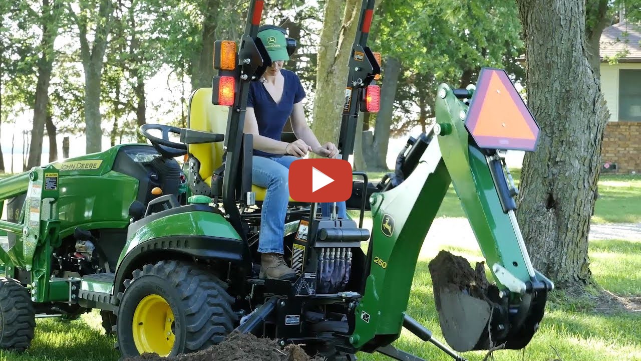 How to remove a tree stump from your property using a compact tractor