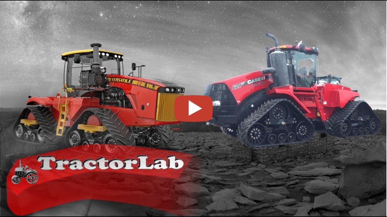 Case IH Steiger 620 Quadtrac vs Versatile Delta Track 610DT Tractors