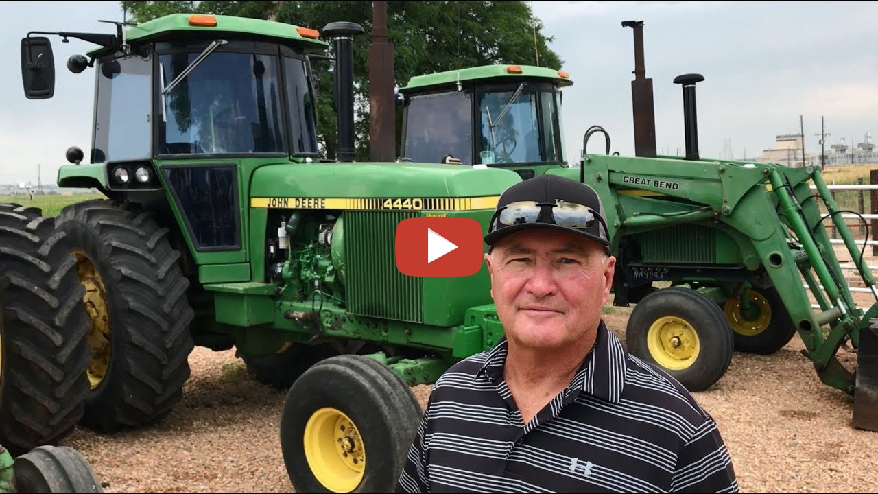 Machinery Pete interviews Rich Hergert -- John Deere 4440 Tractor in ...