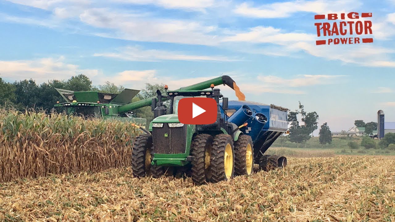 bigtractorpower Just Like Farming Simulator John Deere 9420R Ride