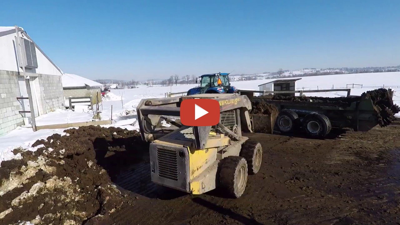 10th Generation Dairyman --Getting some manure hauled and then working