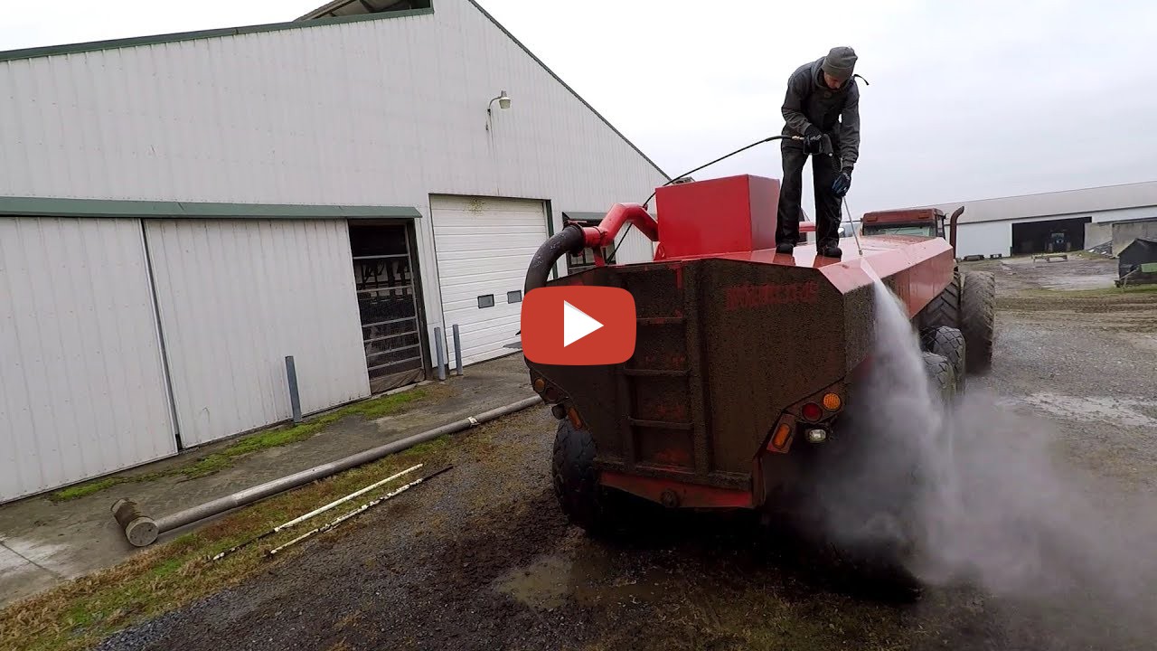 10th Generation Dairyman - Cleaning up liquid manure spreader and pump