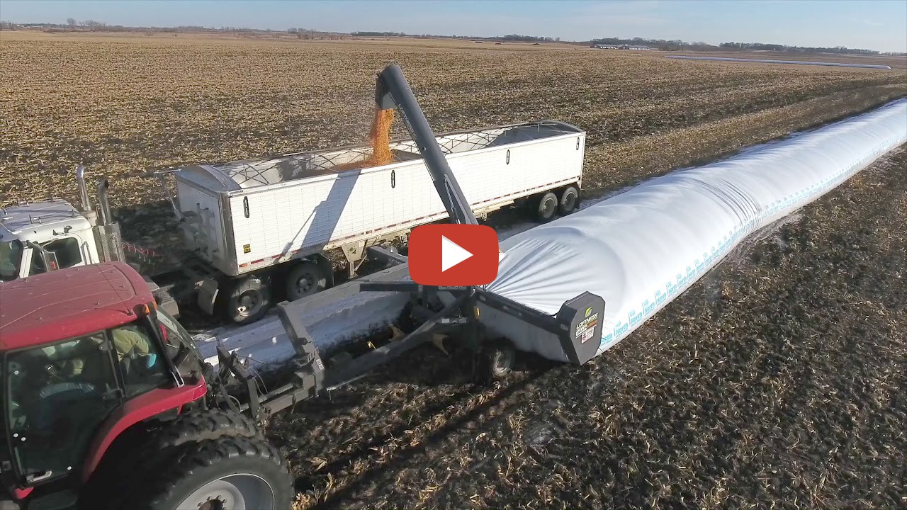 Loftness 10-Foot System Grain Bag Unloader.. John Deere and Case ih ...