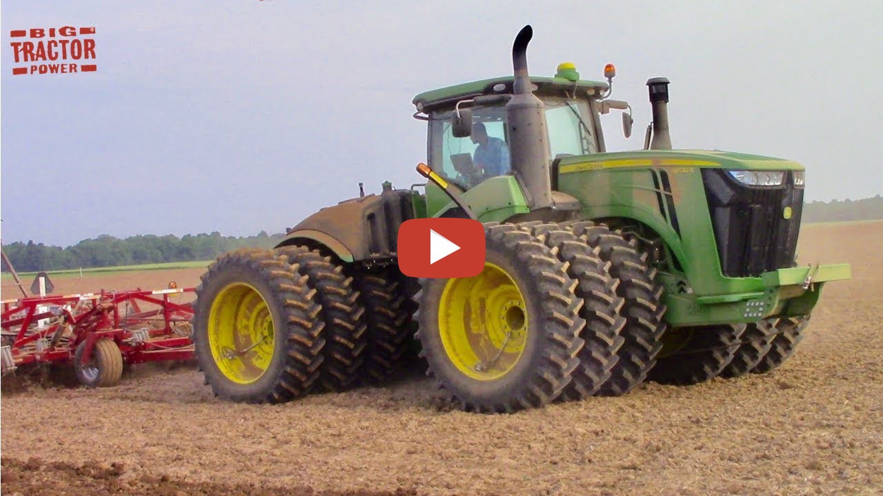 bigtractorpower - Big TRACTORS Working Spring Tillage -- John Deere ...