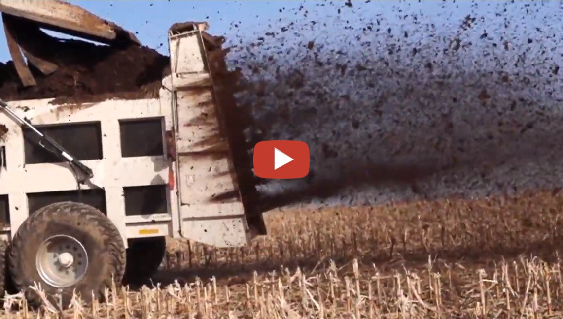 The KUHN Knight HP 160 ProPush box manure spreader is the newest