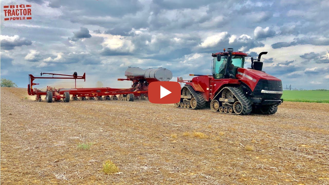 Big Tractor Power is out in the field with a 470 hp Case IH CVX Drive