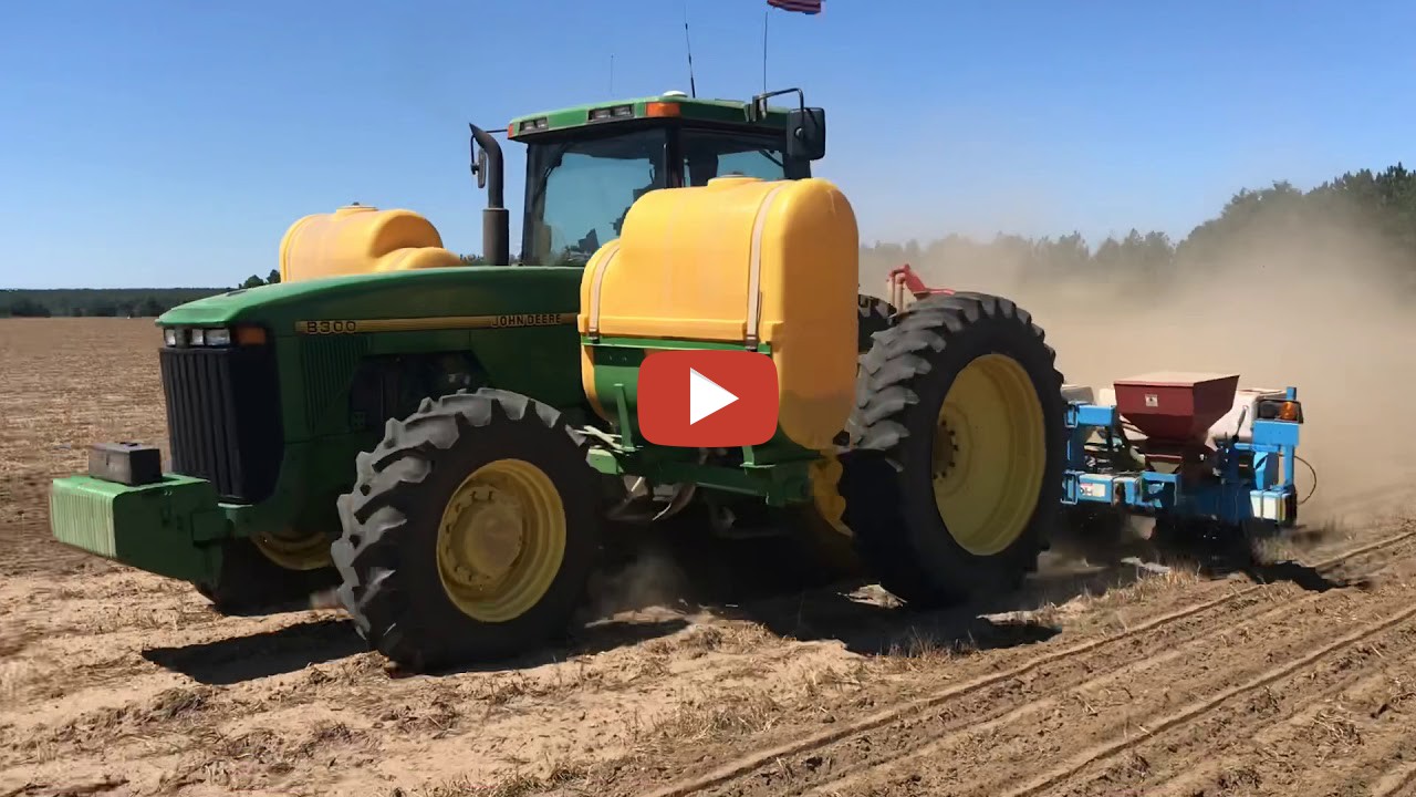 Where do Peanut M&Ms come from? With a John Deere 8300 Jenkins Farms