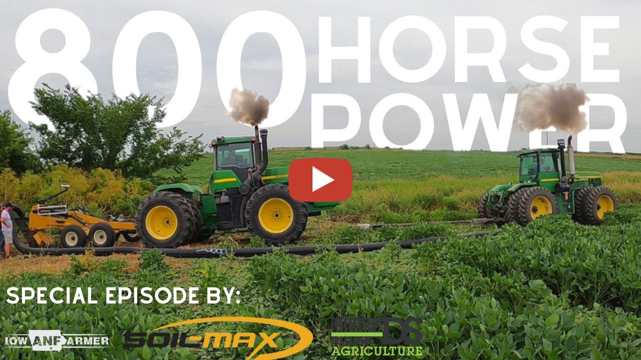 800 HORSEPOWER PIPE PULL! Soil Max brought us down a Gold Digger