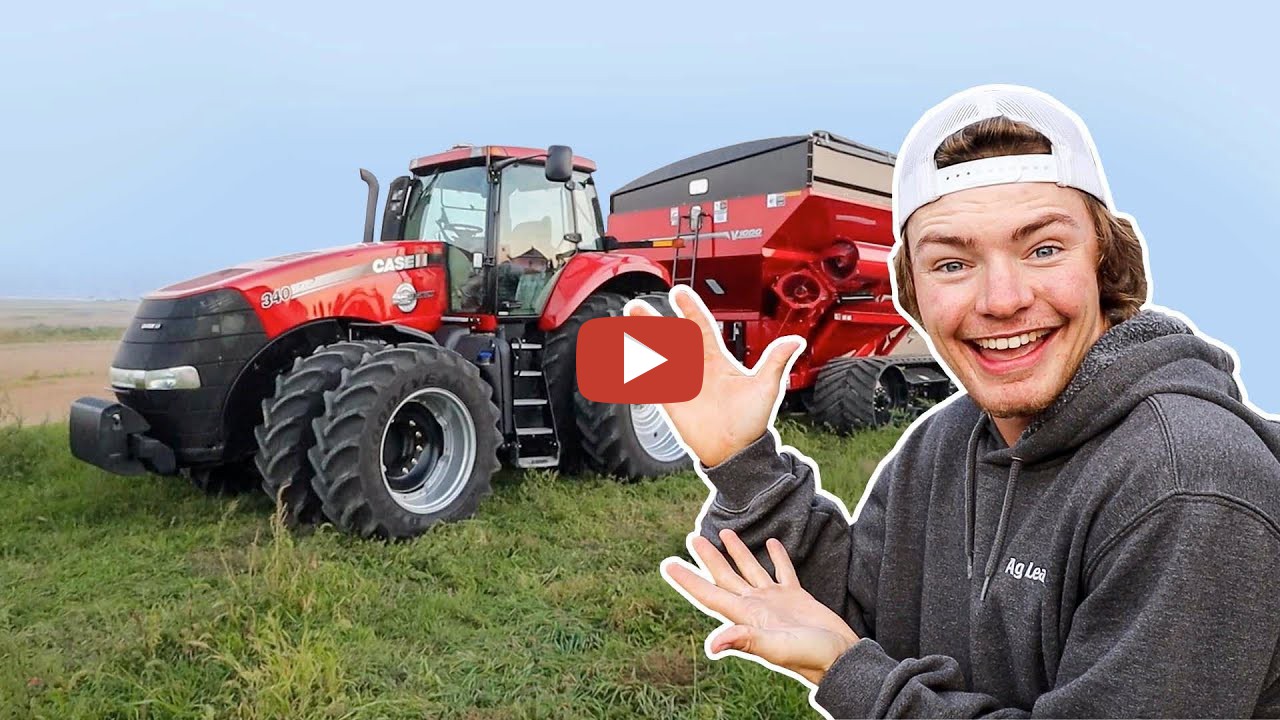 The 1st day of harvest! One down, 59 to go. to Cornstar Farms.