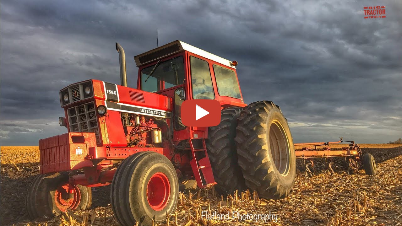 Big Tractor Power is out in the field with four classic tractors