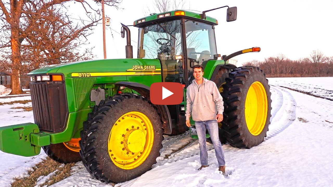 I Bought My First Tractor! (John Deere 8110). I'm a little to excited