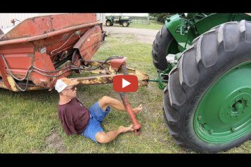 Harmless Farmer - Andy Detwiler - We are spreading manure. Come along with  us as we tackle this crappy job. Its all part of farming.