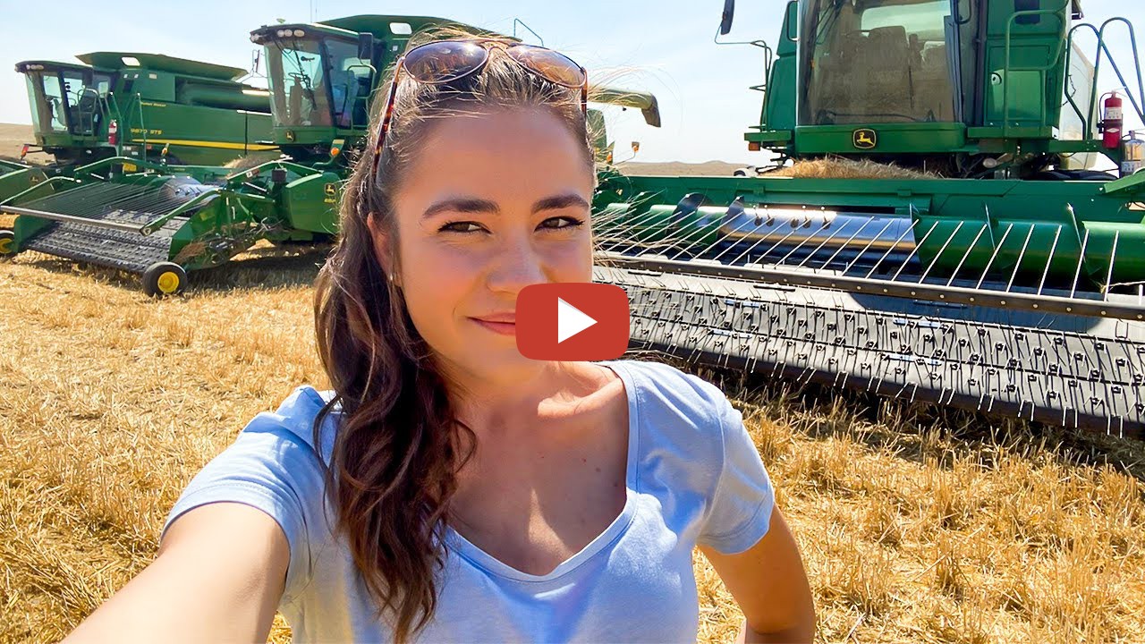 Kate's Ag Farm to Fashion Drones, Deer & OOOPS! It's Raining Wheat