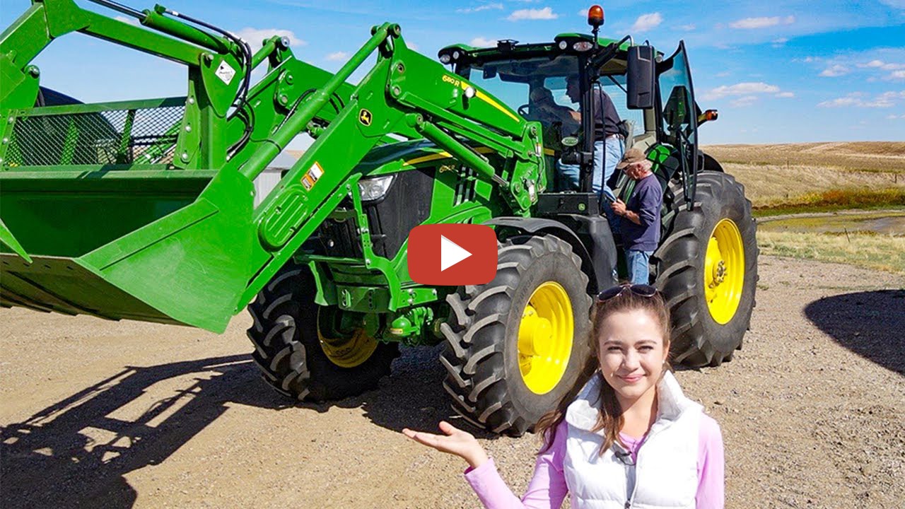 Kate's Ag Farm to Fashion New 6195R John Deere Tractor! Montana