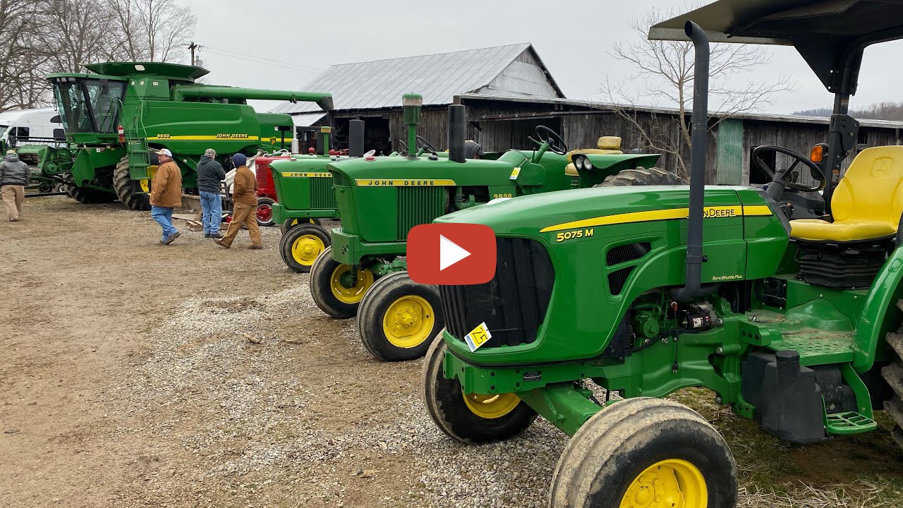 We made a purchase at a Farm Equipment Auction- John Deere 9550 and ...