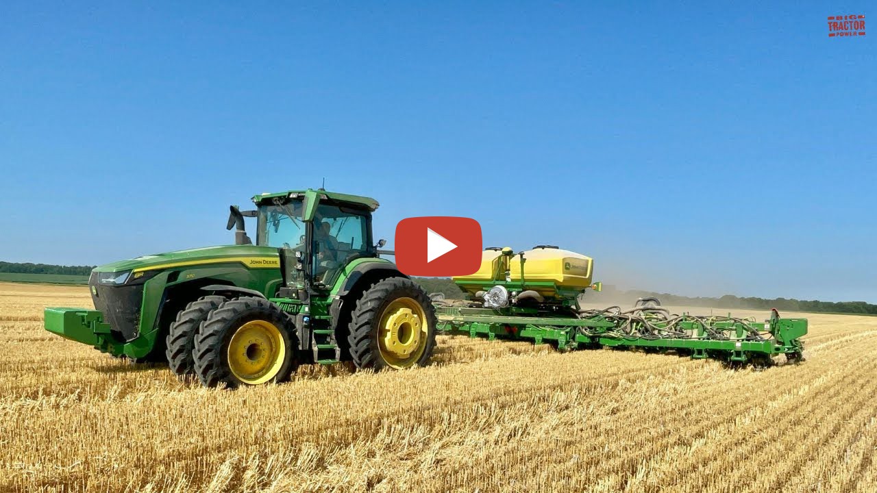 Bigtractorpower 2022 Is Out In The Field With A 370 Hp John Deere 8r