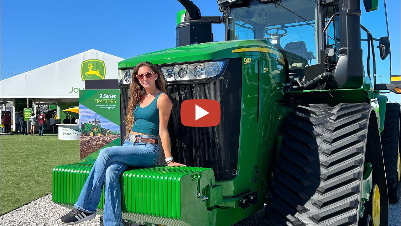 Laura Farms Old vs New Tractors 2022 Farm Progress Show Laura