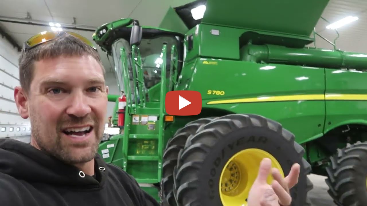 Millennial Farmer New Combine Harvester Updated With A Bigtop Our New John Deere S780 6949