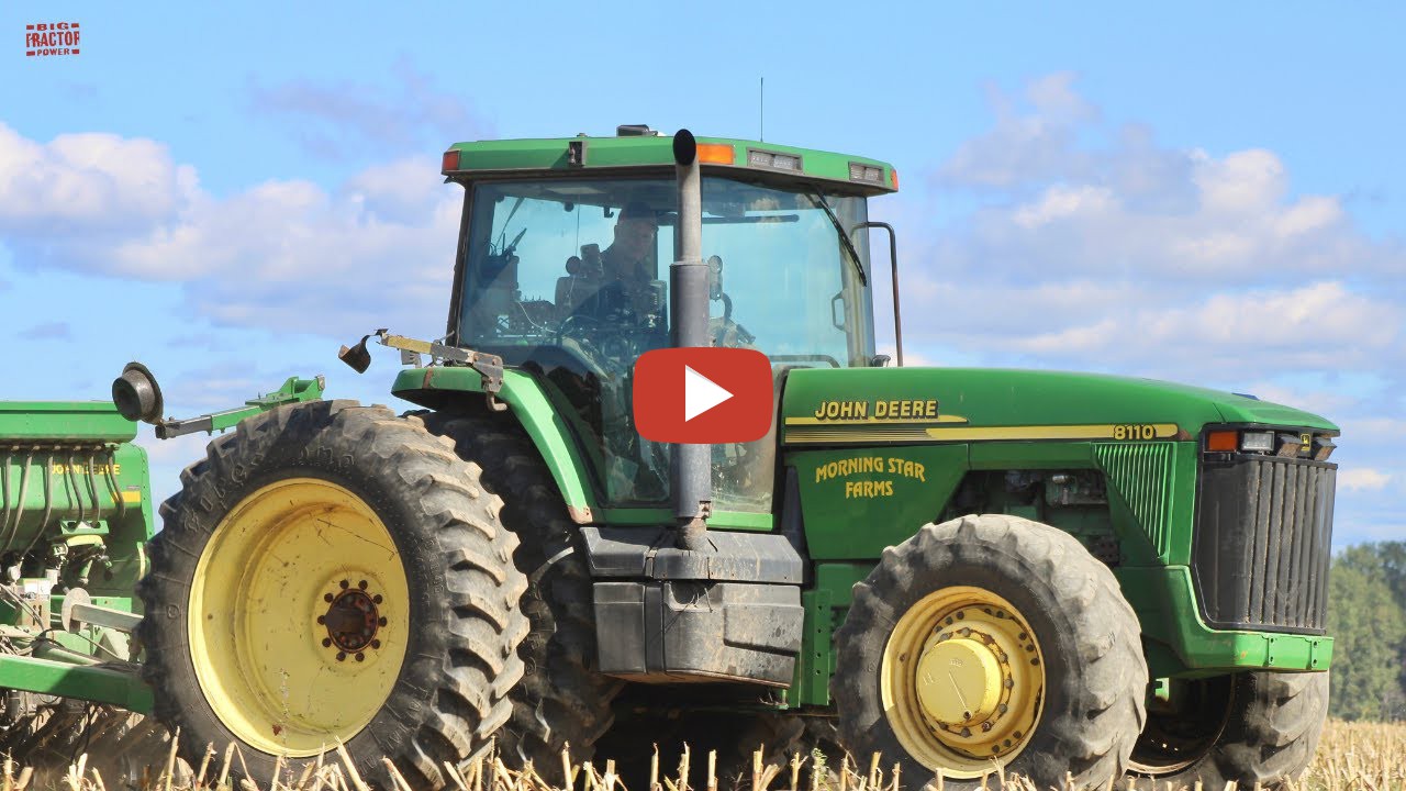 Bigtractorpower 2022 Is In The Field With A 165 Hp John Deere 8110