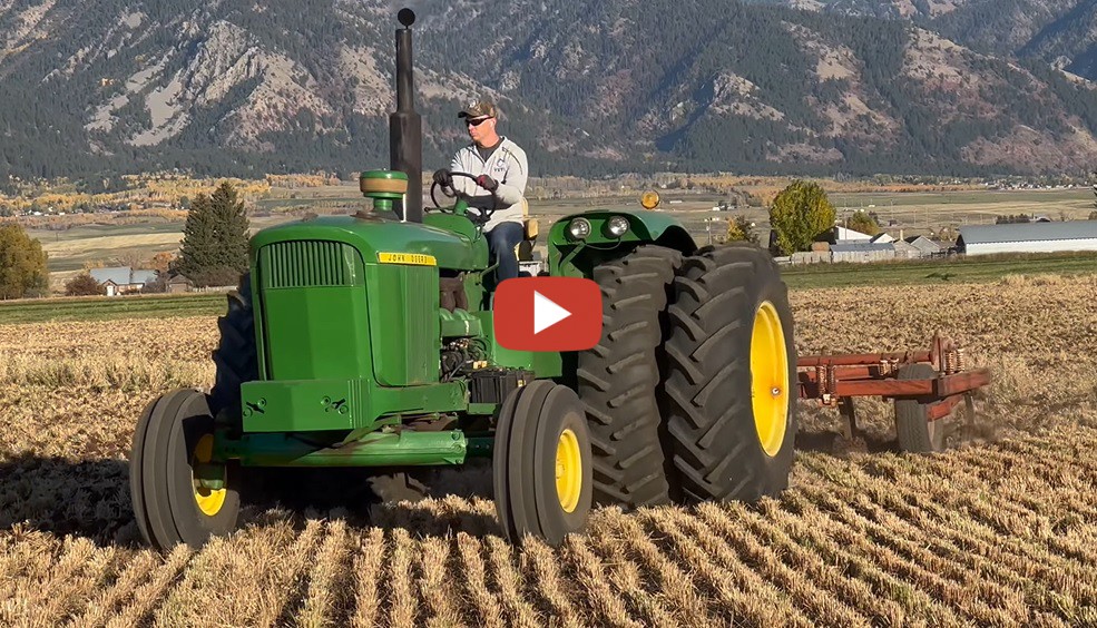 Chisel Plowing with the John Deere 5020 We were using the John Deere