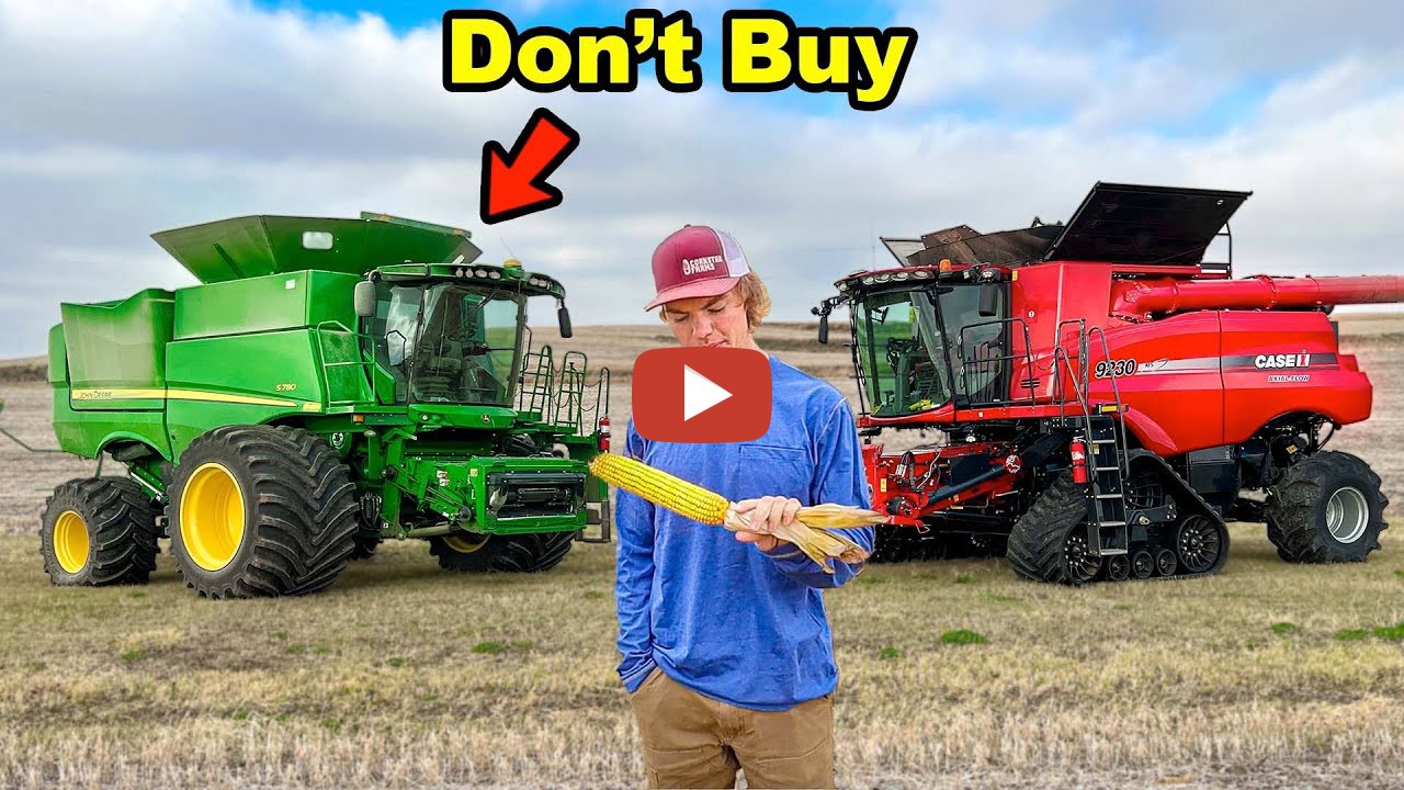Cole The Corn..... Red Vs Green. John Deere Vs. Case IH. Who takes home
