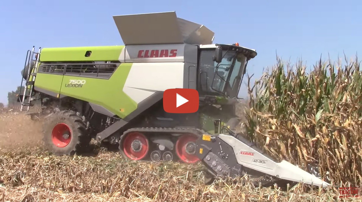 bigtractorpower Why Do CLAAS Combines Have Aluminum Ladders? Many