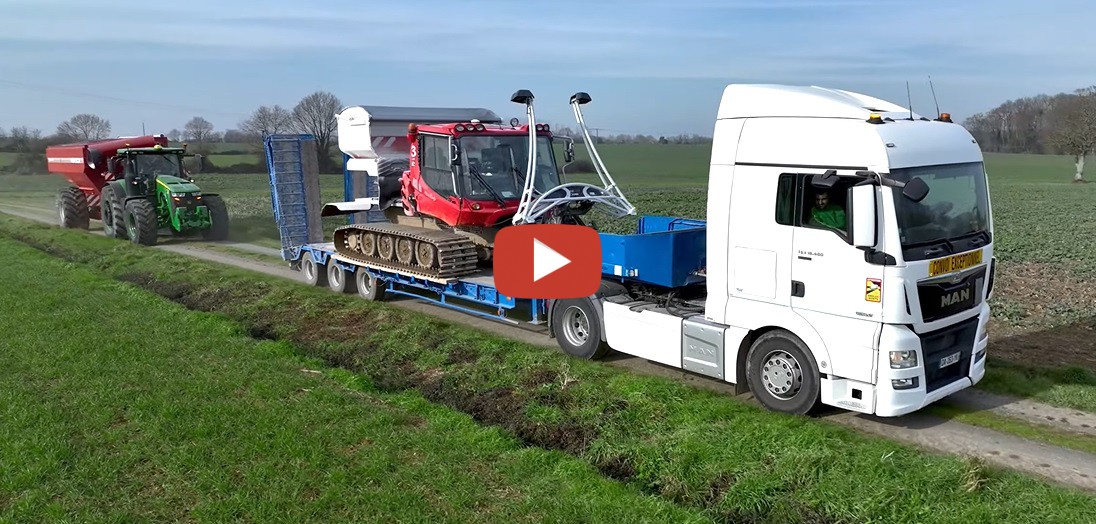 NEW MACHINE at TESSIER FARMS! Spreading Fertilizer 2023 France.......FARM RIDER