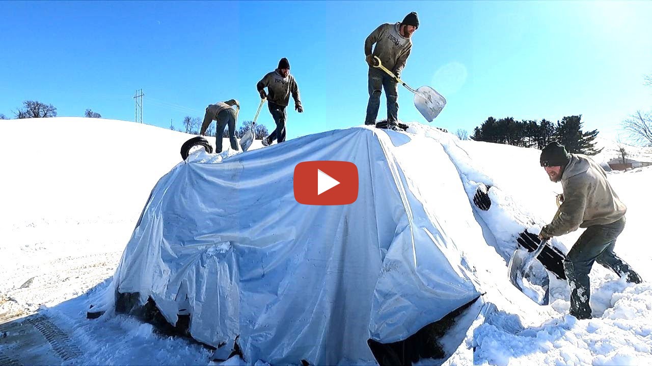 Gierok Farms Dangers On A Dairy Farm Opening A Silage Pile During