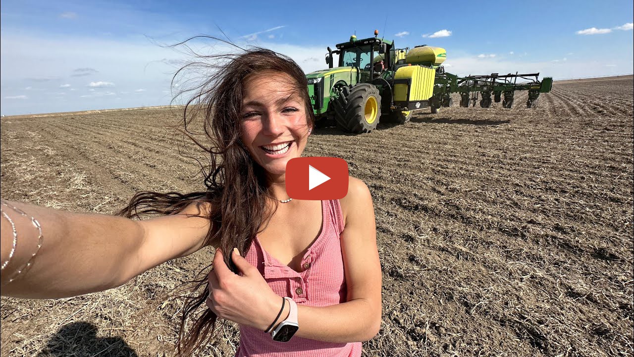 Laura Farms Last Day Of Planting Corn Laura Using John Deere