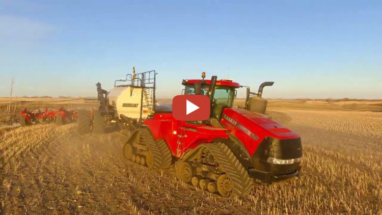 Sask Sky Filmer Seeding 2023 2 Case IH 620 Quadtracs Pulling 7550