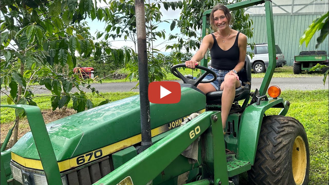 Laura Farms -- Laura Farms Visits A Coffee Farm In Hawai’i! - Such a