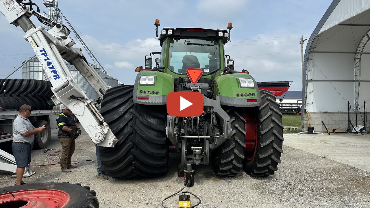 Brians Farming Videos We Put 1400 Lsws On Our New Fendt 1038 Huge And How Its Run 4370