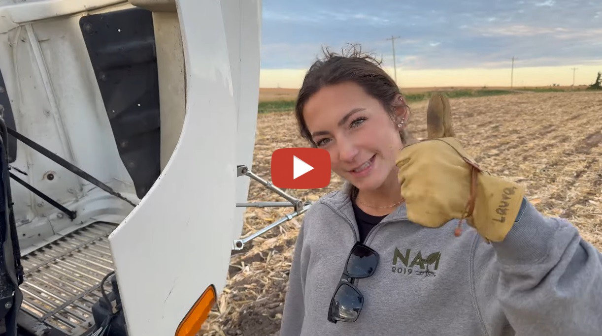 Laura Farms The Land Where Corn Flows Like Water. Its a beautiful day...