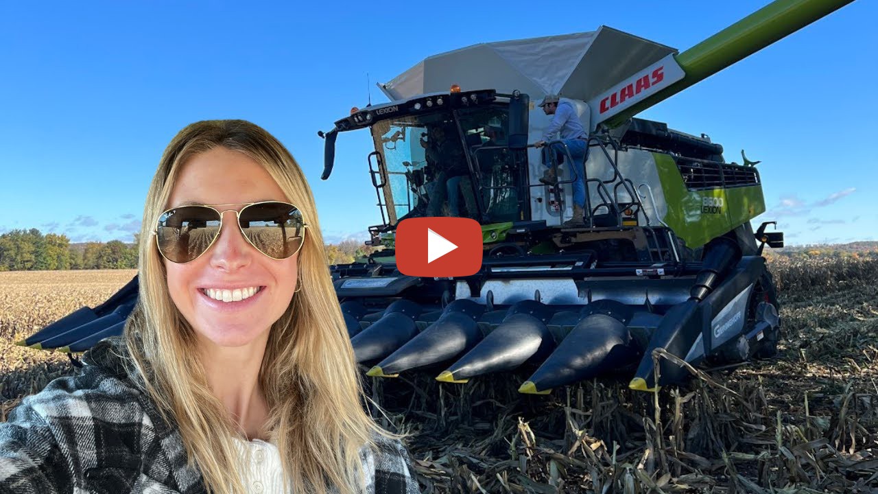 New Age Custom Farming We got Emily a BRAND NEW WHATEVER TYPE CLAAS