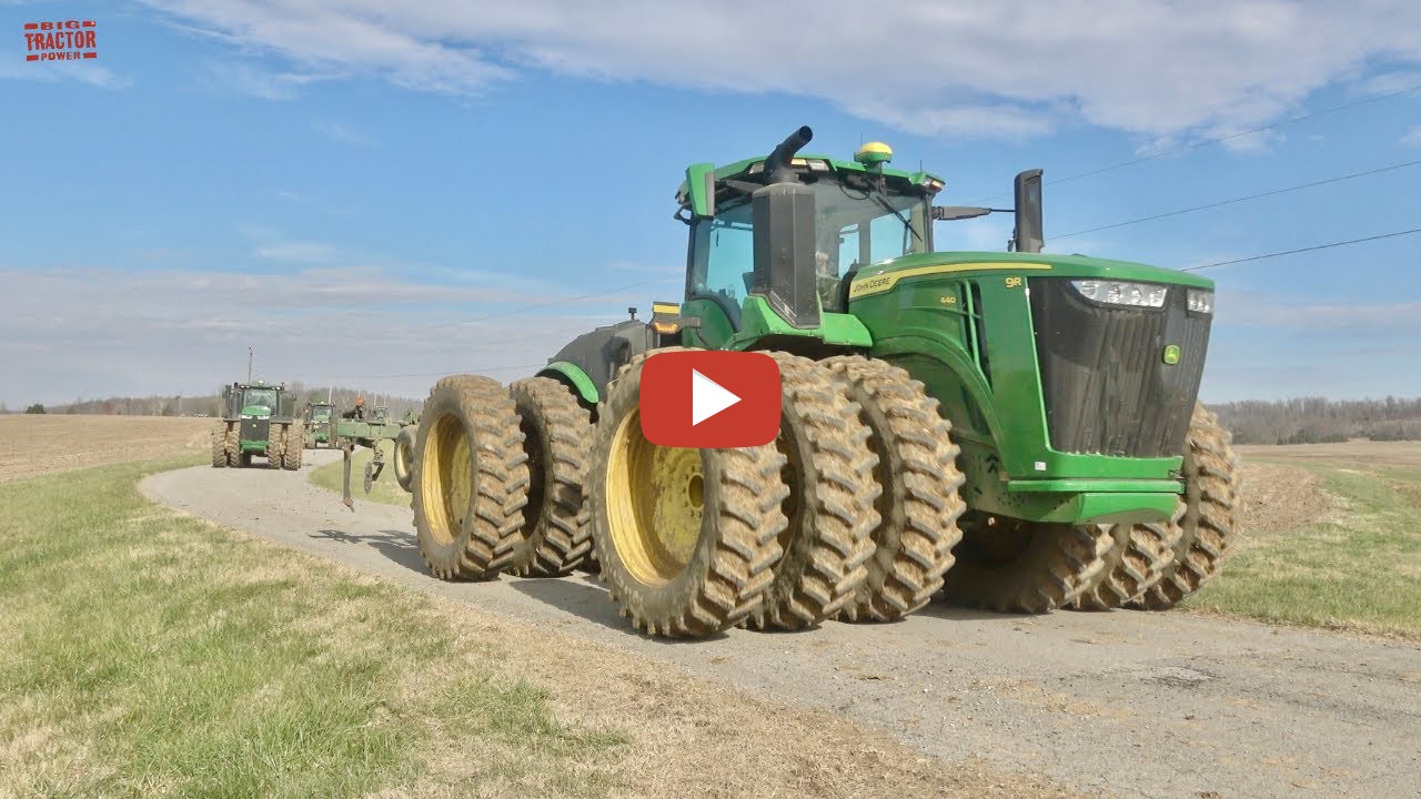 Bigtractorpower Big John Deere Tractors On The Move In Fall Tillage In This Video Viewers 