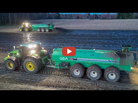 Tractor Chasers -- Spreading 890,000 Gallons of Manure in One Day ...