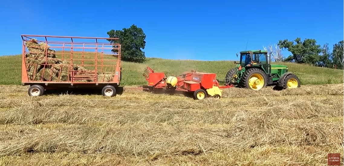 Gierok Farms --Today we are back at trying to make dry hay! We start ...